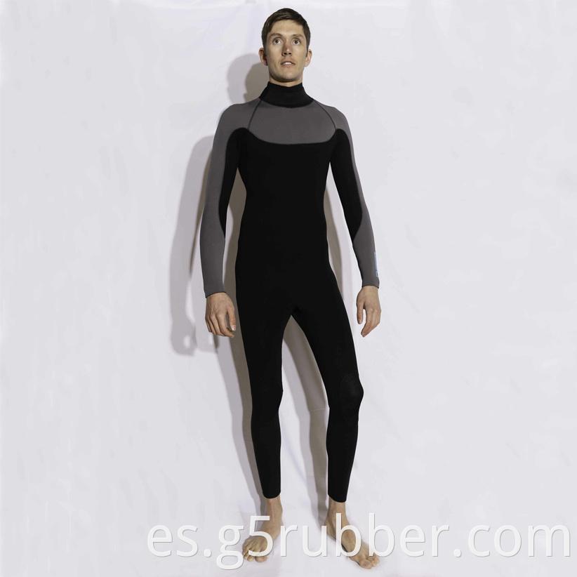 男士冬季潜水服图标 5 4 3mm GBS 后拉链